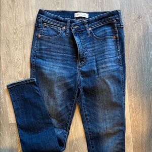 10” High Rise Madewell Skinny Denim Pants